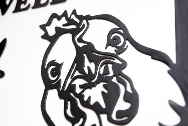 Chicken and rooster well hello there