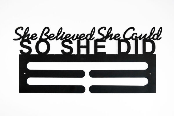 She believed she could